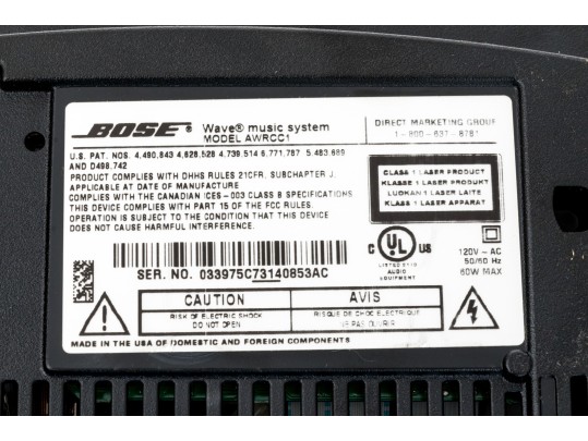 Bose Wave Radio And CD System