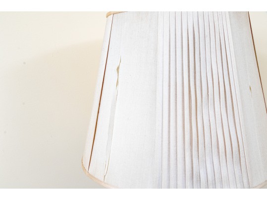 Large Antique Chinese Famille Rose Painted Porcelain Vase Mounted As A Table Lamp