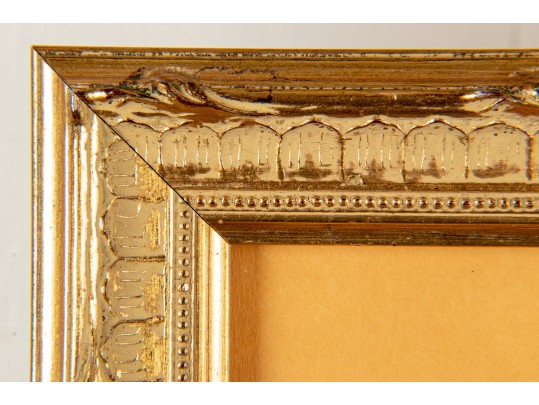 In The Manner Of Childe Hassam Watercolor Of St. Petersburg, Florida Coastal Landscape