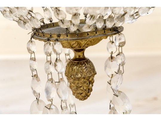 Vintage Crystal Chandelier 