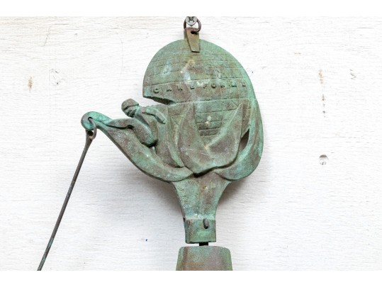 PAOLO SOLERI FOR ARCOSANTI BRONZE WIND BELL 