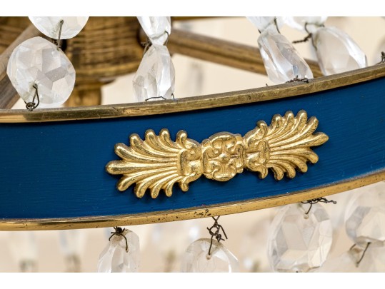 Vintage Crystal Chandelier 