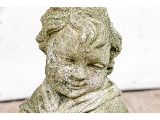 Vintage Cement Set Of Four Seasons, 20