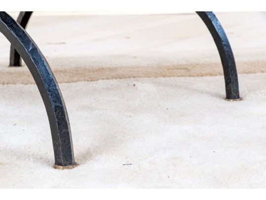 Pair Of Good Looking Vintage Campaign Style End Tables 