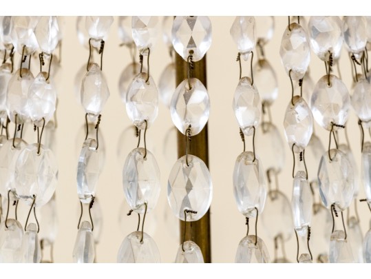 Vintage Crystal Chandelier 