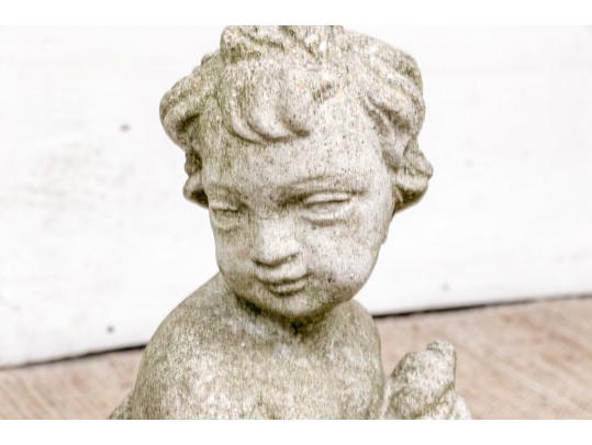 Vintage Cement Set Of Four Seasons, 20