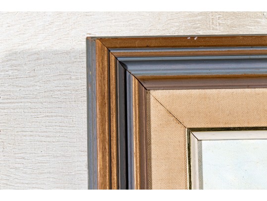 Barbara McClenaughan, 20th Century Oil On Board, 