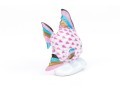 Herend Lovely Pink Fishnet Angel Fish