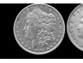 Two 1891-O Morgan Silver Dollars