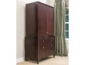 Impressive Barbara Barry Collection For Baker Mahogany Armoire Cabinet