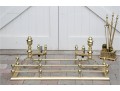 Brass Fireplace Fender