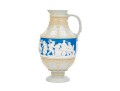 Stunning Mettlach Relief Decorated Ceramic Water Pitcher