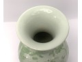 Large Chinese Dragon Relief Porcelain Vase From Lillian August