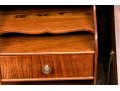 Vintage Walnut Slant Front Desk By Sligh Furniture 