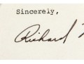 Historic Signed Letter From Former President Richard Nixon To A Donor, Dated March 27, 1972