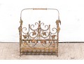 Modern Light Wrought Iron Storage Basket