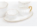 Shelly Five Piece White China Lot