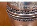 Israel Sterling Silver Lidded Footed Cup     6.48 Troy Ozs.