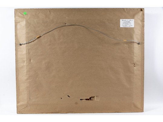 Serge Mendjisky (French, 1929–2017) Pointillism Oil On Board Painting 