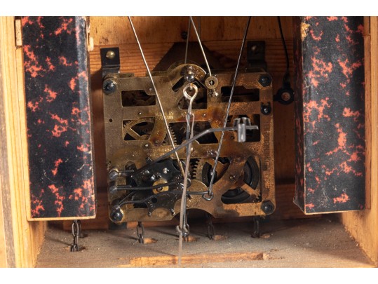 West German Cuckoo Clock By E. Schmeckenbecher