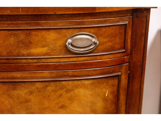 Vintage Sheraton Mohogany China Cabinet