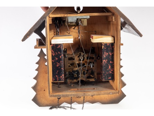 West German Cuckoo Clock By E. Schmeckenbecher