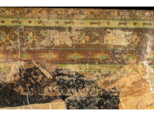 Bhuddist Mixed Media Collage -- Unknown Artist