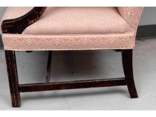 Vintage George III Style Library Chair