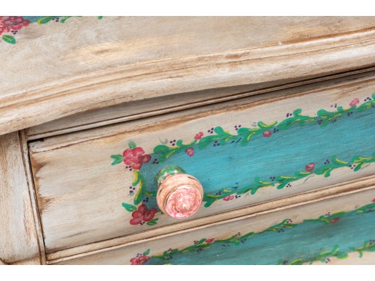 Small Child's Hand-Painted French Chest