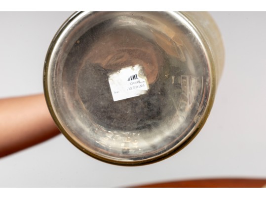 Bassano & Veneto Mercury Glass Decorative Bottles