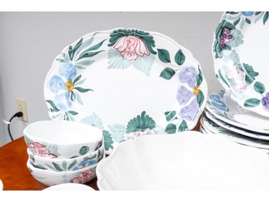 Fortebaccia Ceramiche Italian Dish Set.