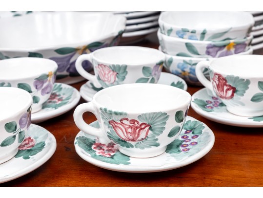 Fortebaccia Ceramiche Italian Dish Set.