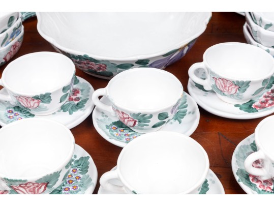 Fortebaccia Ceramiche Italian Dish Set.