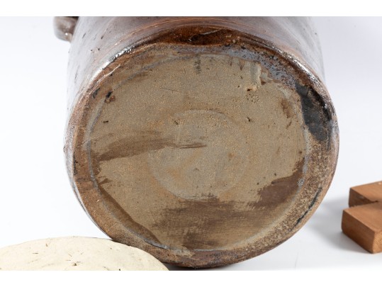 Antique Salt Pottery Butter Churn Pot