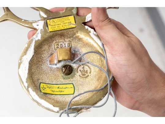 Virginia Metalcrafters Brass Sconces