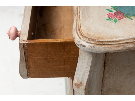 Small Child's Hand-Painted French Chest