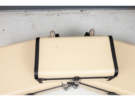 Trio Of Retro Global Views Travel/Storage Trunks