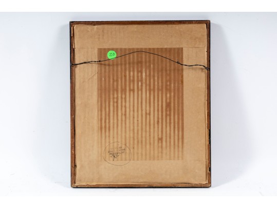 Jean Olds Keating (American, B. 1917) Untitled Watercolor Art