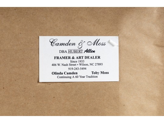 Serge Mendjisky (French, 1929–2017) Pointillism Oil On Board Painting 