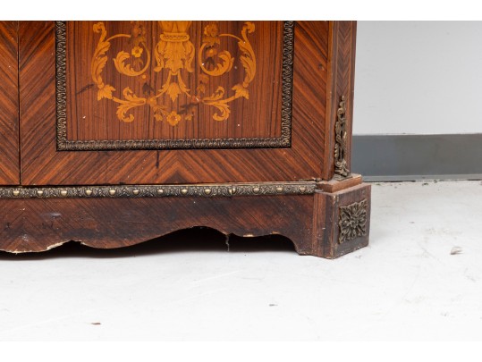 19th Century French Marquetry Buffet