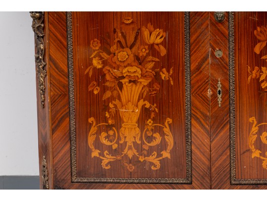 19th Century French Marquetry Buffet