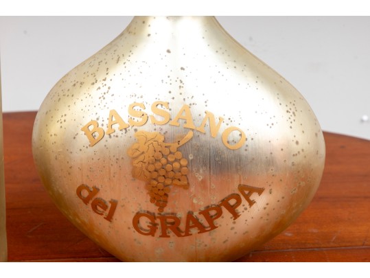Bassano & Veneto Mercury Glass Decorative Bottles