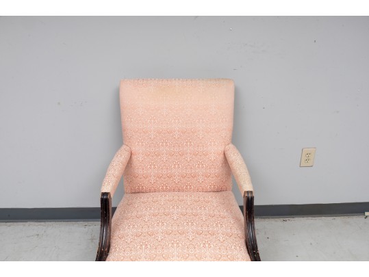 Vintage George III Style Library Chair