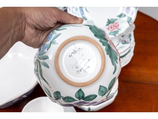 Fortebaccia Ceramiche Italian Dish Set.