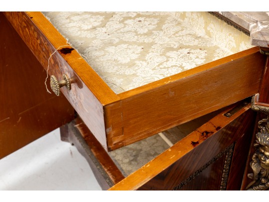 19th Century French Marquetry Buffet