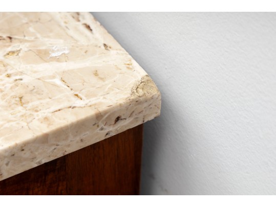 Vintage Eastlake Marble Top Chest