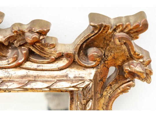 Rococo Giltwood Hand Carved Wall Mirror