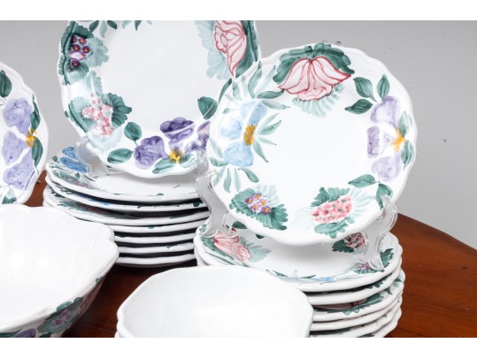 Fortebaccia Ceramiche Italian Dish Set.