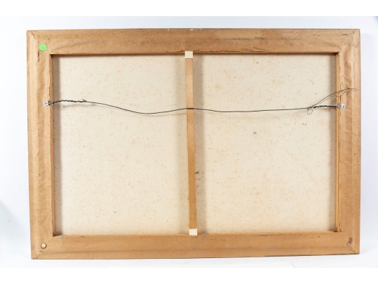 Bhuddist Mixed Media Collage -- Unknown Artist