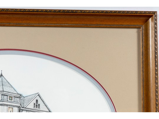 Pencil Signed Limited Edition Hand-Colored Estate Lithograph